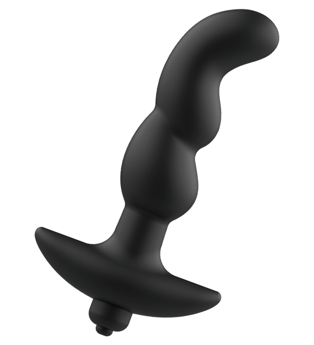 ADDICTED TOYS - ANAL MASSAGER WITH BLACK VIBRATION MODEL 2