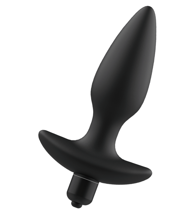 ADDICTED TOYS - MASSAGER PLUG ANAL WITH VIBRATION BLACK
