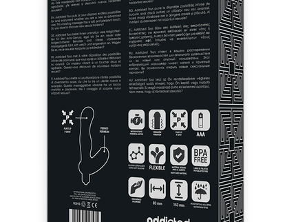 ADDICTED TOYS - P-SPOT VIBE SILICONE PROSTATE ANAL STIMULATOR