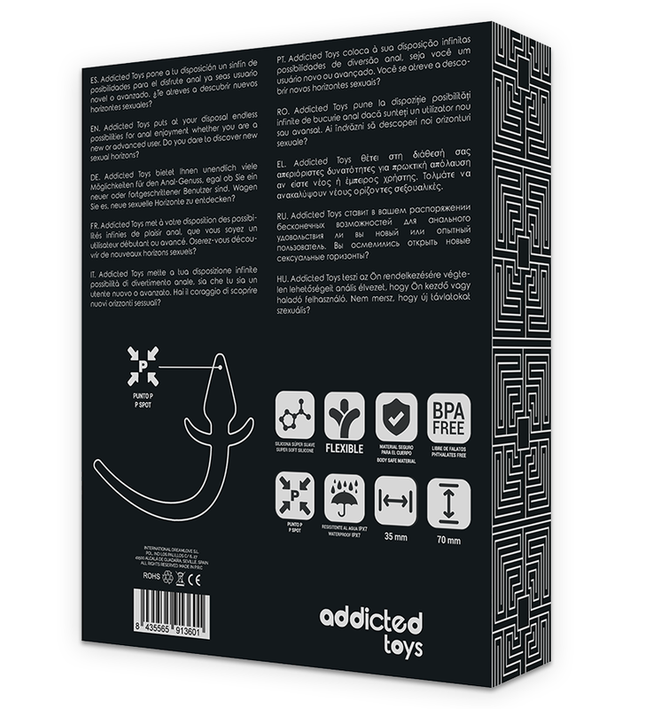 ADDICTED TOYS - PUPPY PLUG ANAL SILICONE